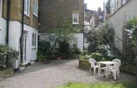 courtyard, south garden